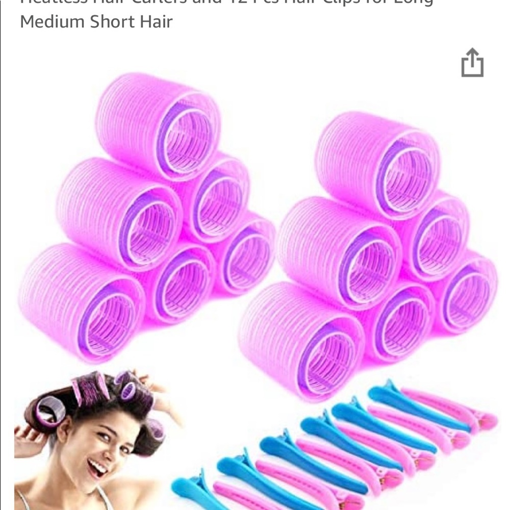 Velcro Rollers Curlers. Set of 24
